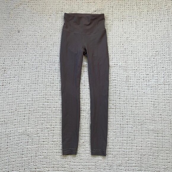 Lululemon Taupe Zoned In Tight 27" - Size 4 - Picture 2 of 7